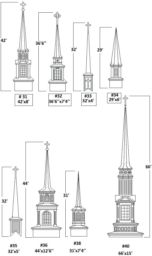 30-40 steeples