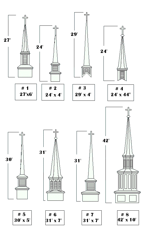 1-8 steeple